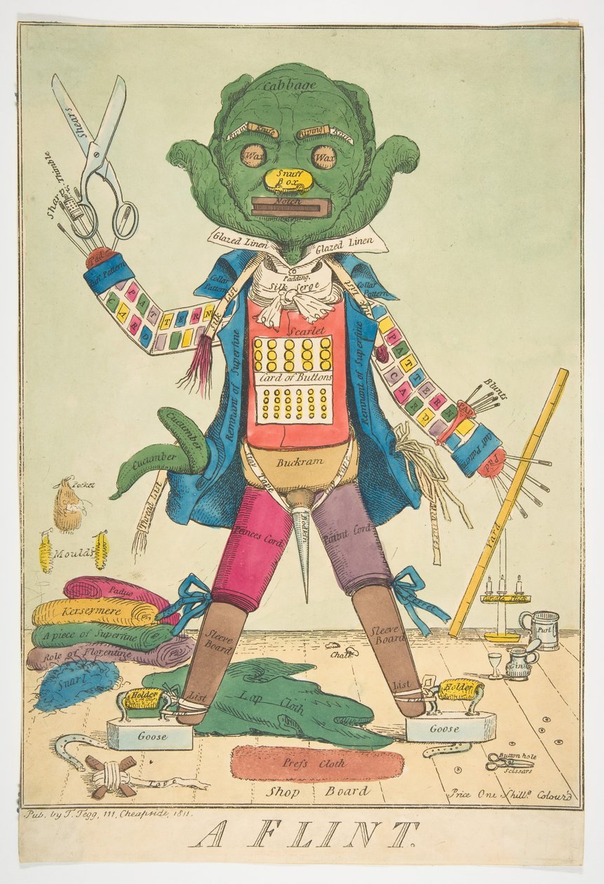 Um sílex, 1811. de Unbekannt