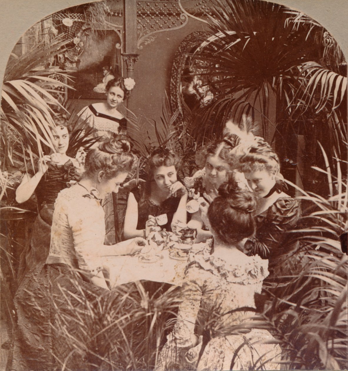 Uma fortuna em uma xícara de chá, 1901 de Unbekannt