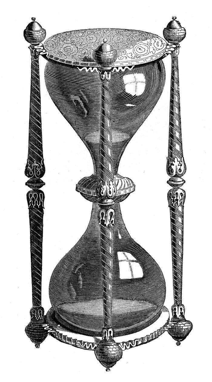 Uma ampulheta francesa, século XVI, 1870 de Unbekannt