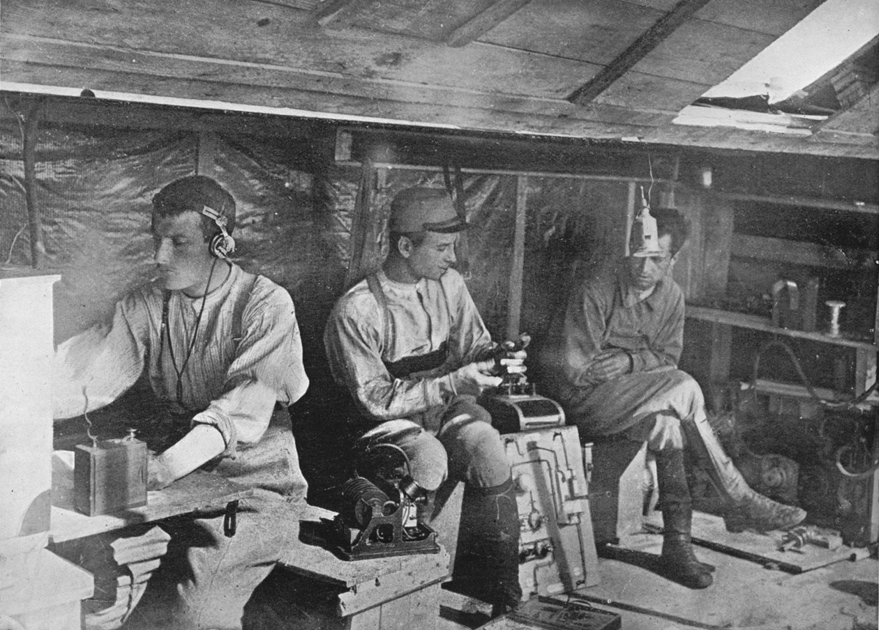 Uma correspondência telefônica francesa, 1915 de Unbekannt