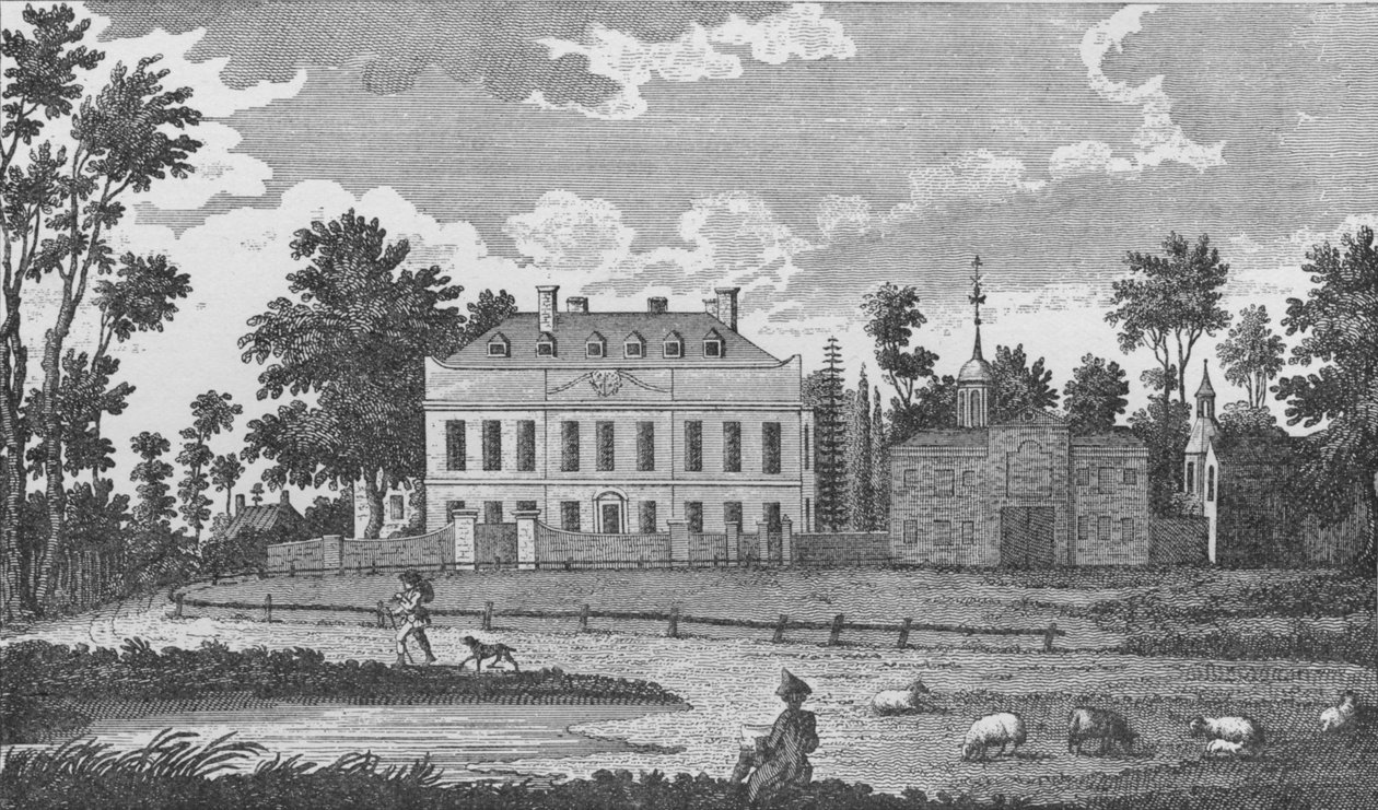 Um assento de cavalheiros em Stockwell Common, 1792, 1912 de Unbekannt