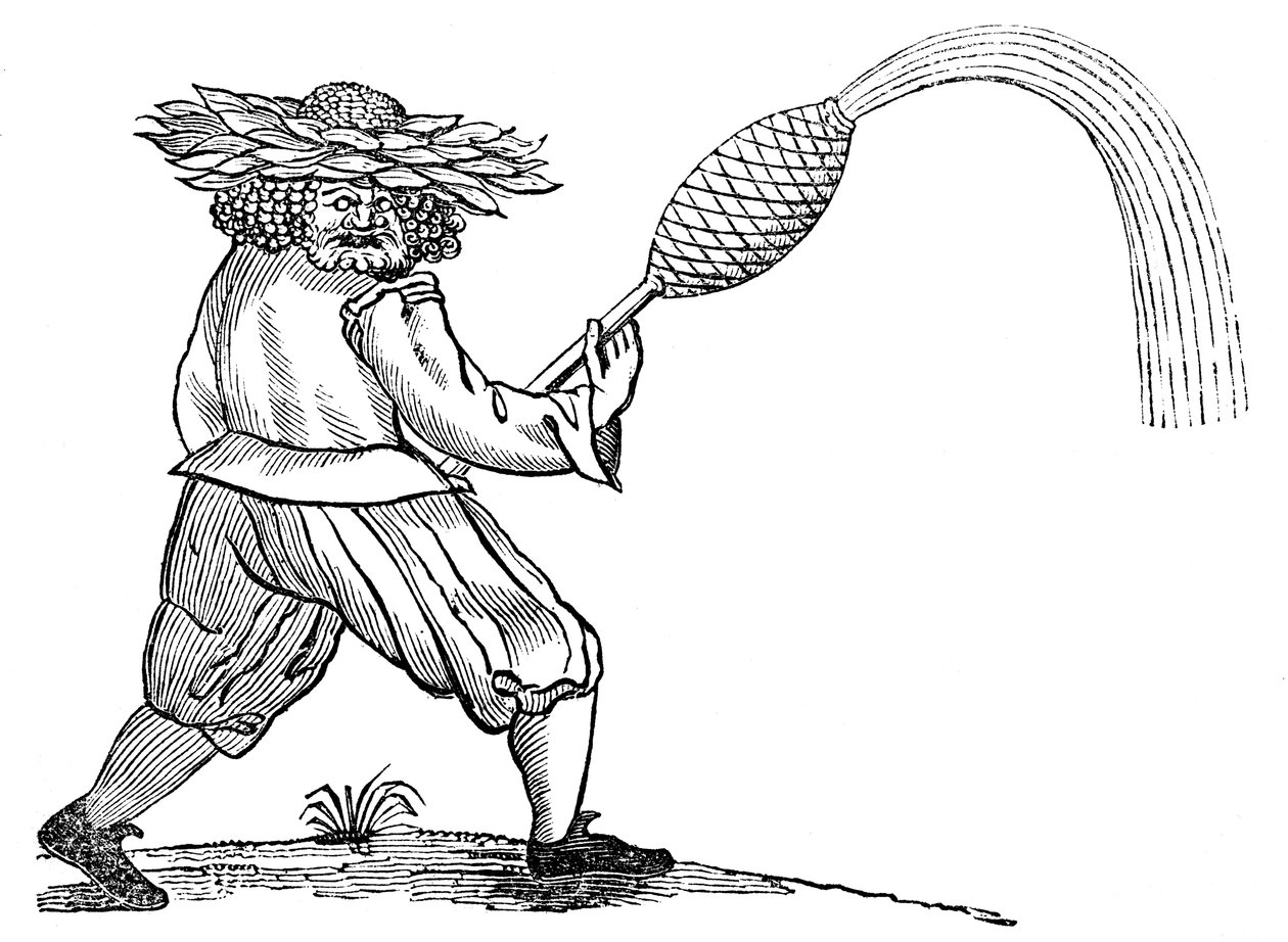 Um homem verde, 1833 de Unbekannt