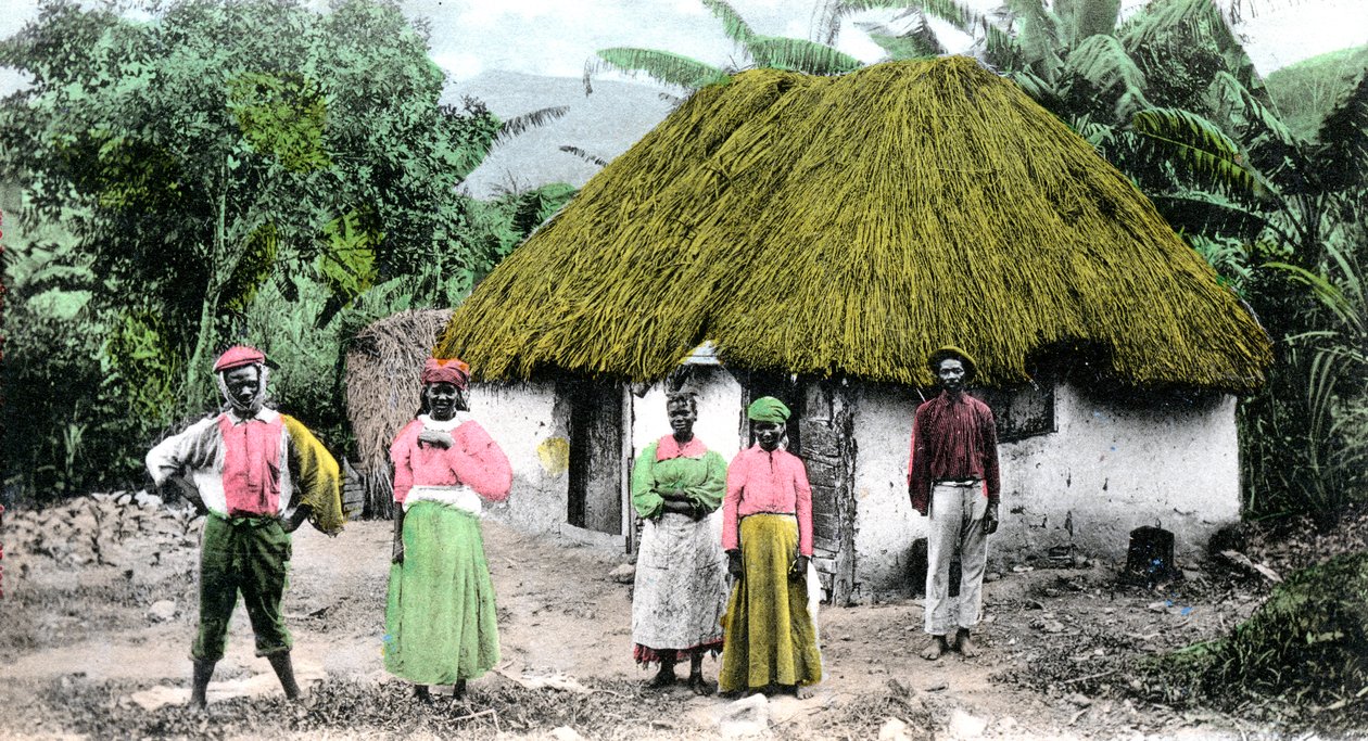 Uma vila jamaicana, c1900s de Unbekannt