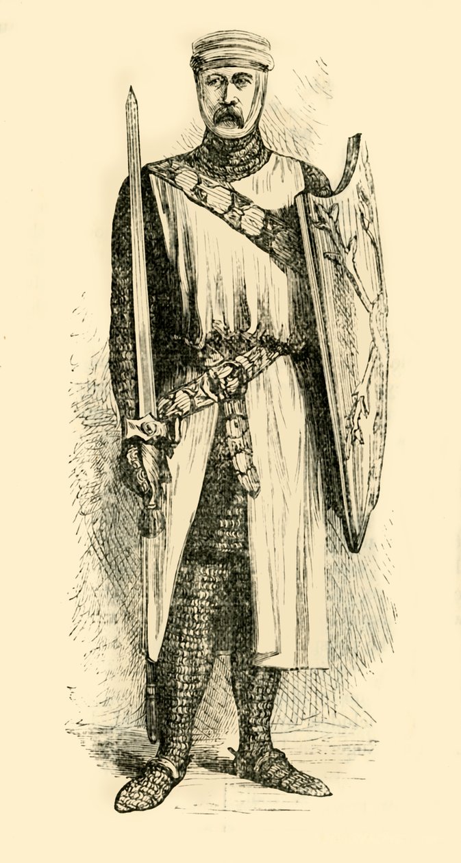 Um Cavaleiro Templário, 1890. de Unbekannt