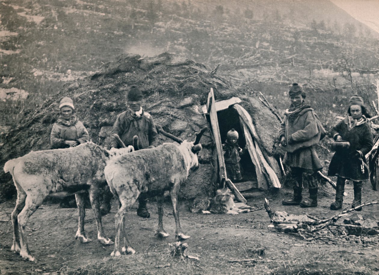Família Lapp, 1914. de Unbekannt