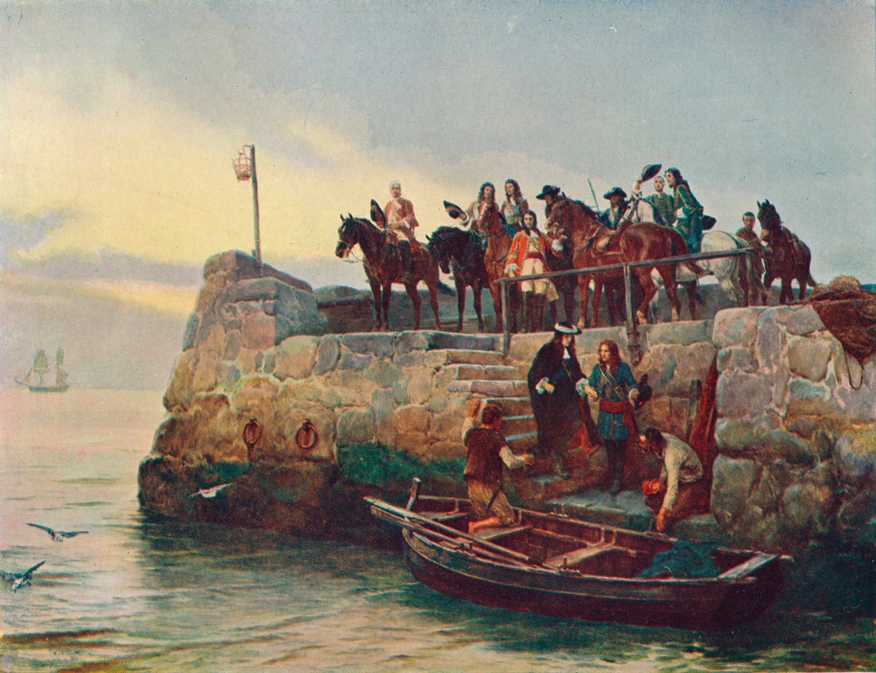 Uma causa perdida: o vôo de James II após a batalha de Boyne, 1690 1905 de Unbekannt