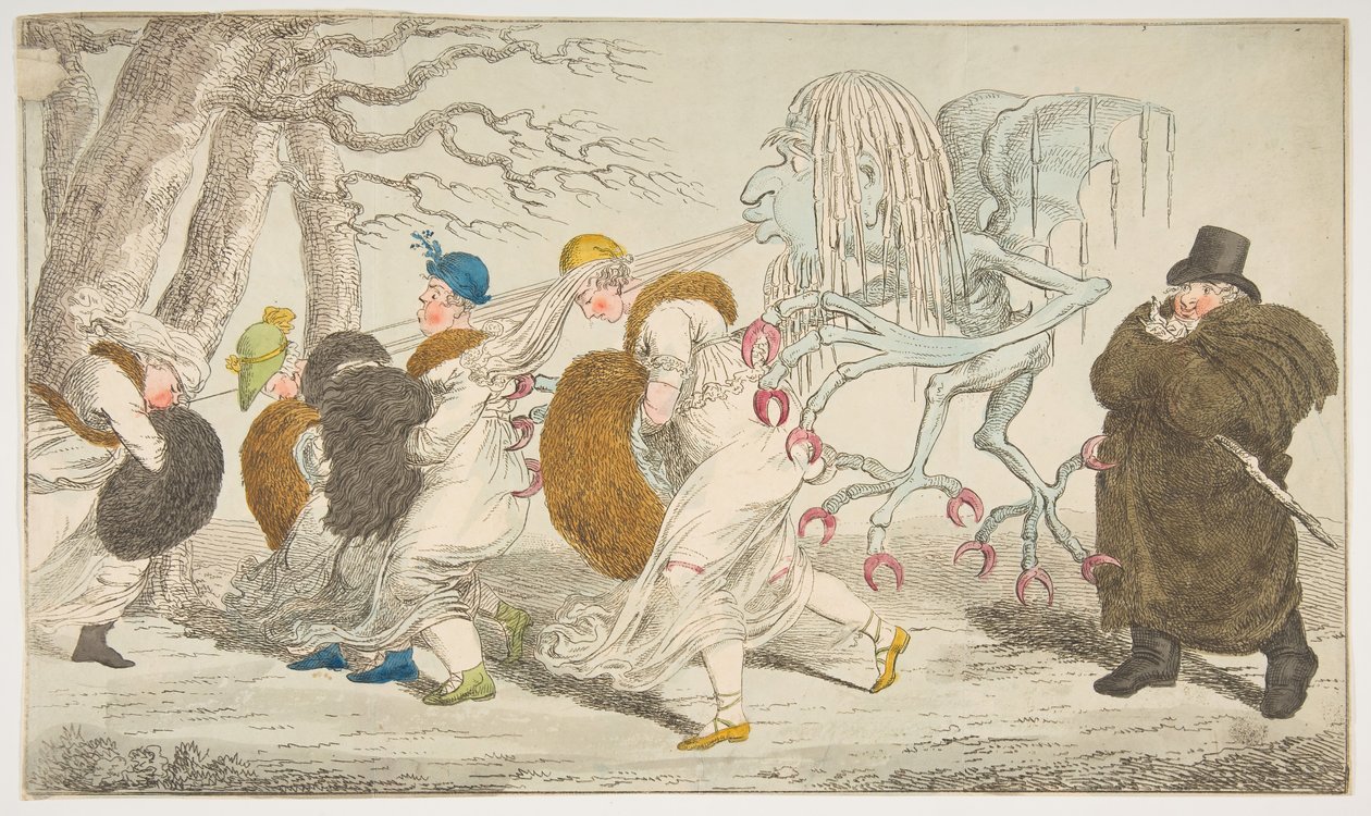 A Naked Truth, ou Nipping Frost, 2 de fevereiro de 1803. de Unbekannt