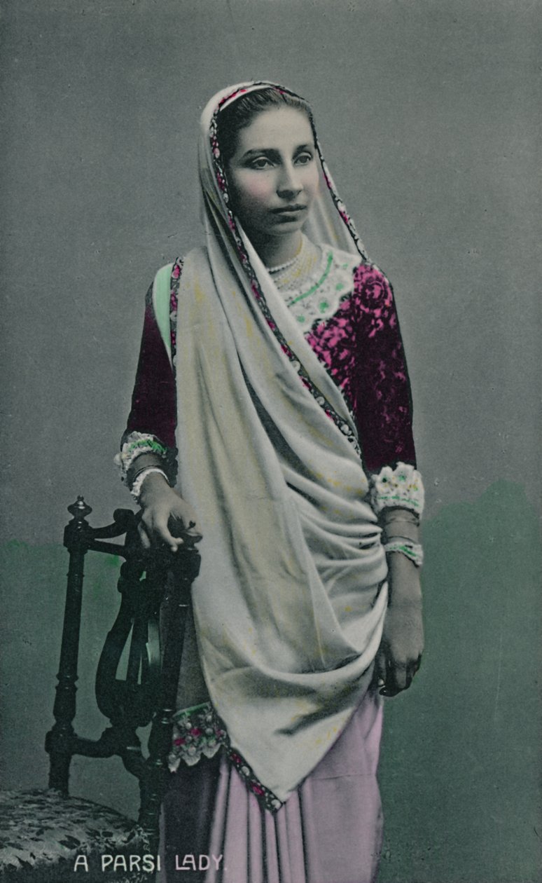 Uma senhora Parsi, c1930s. de Unbekannt