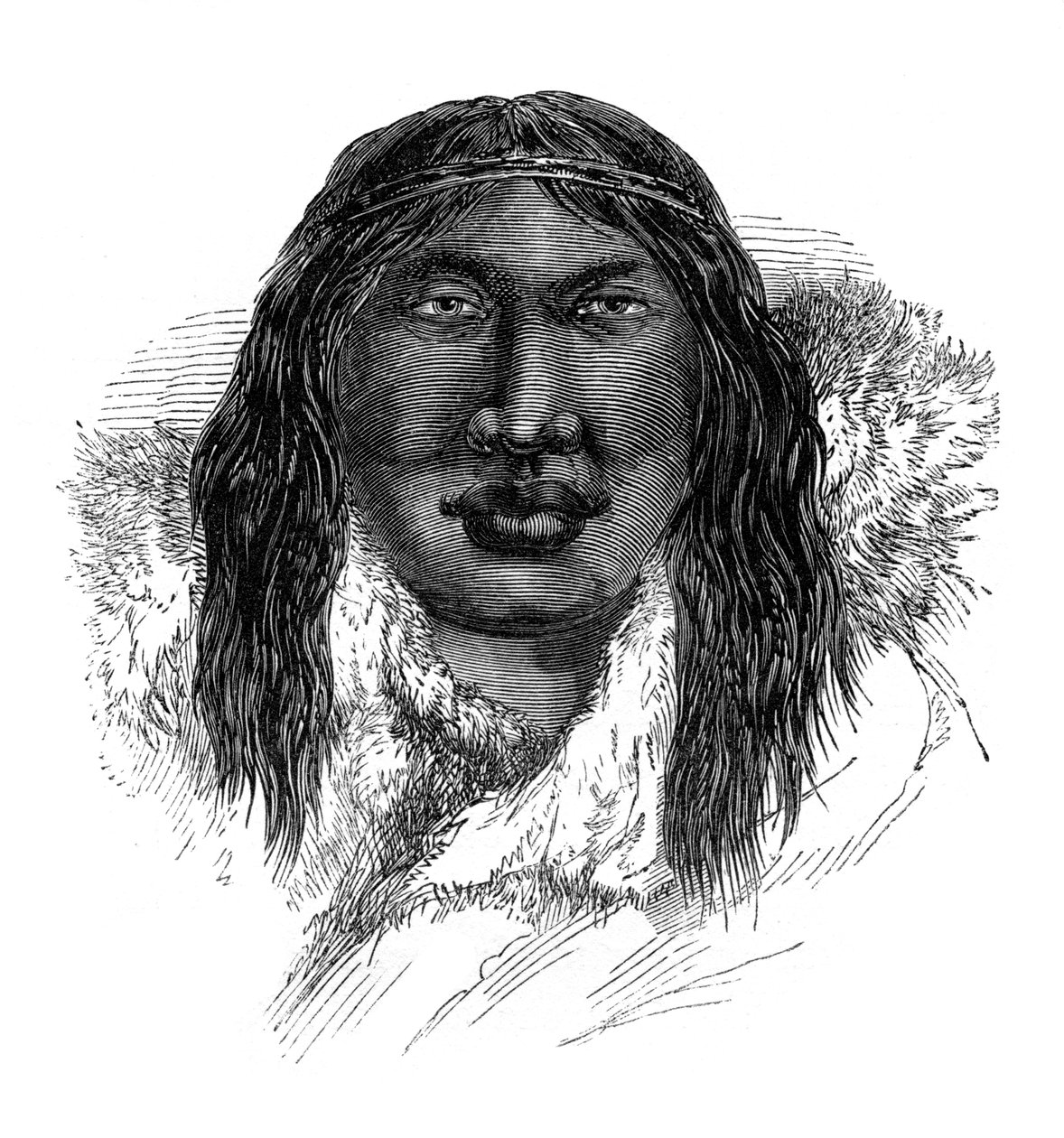 Um patagônico, 1848 de Unbekannt