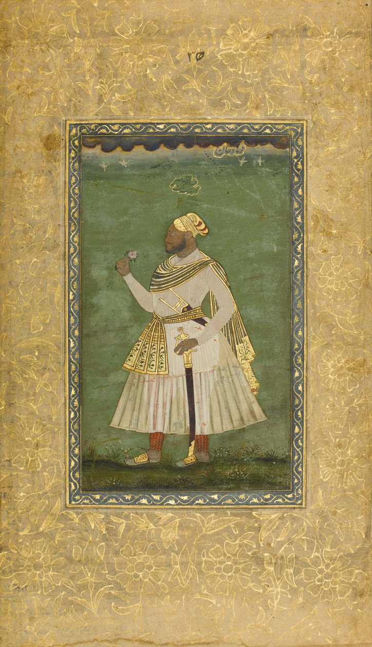 Um retrato de Farhad Khan, ca 1680. de Unbekannt