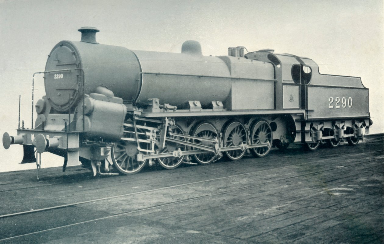 Uma locomotiva notável no Midland, 1922. de Unbekannt