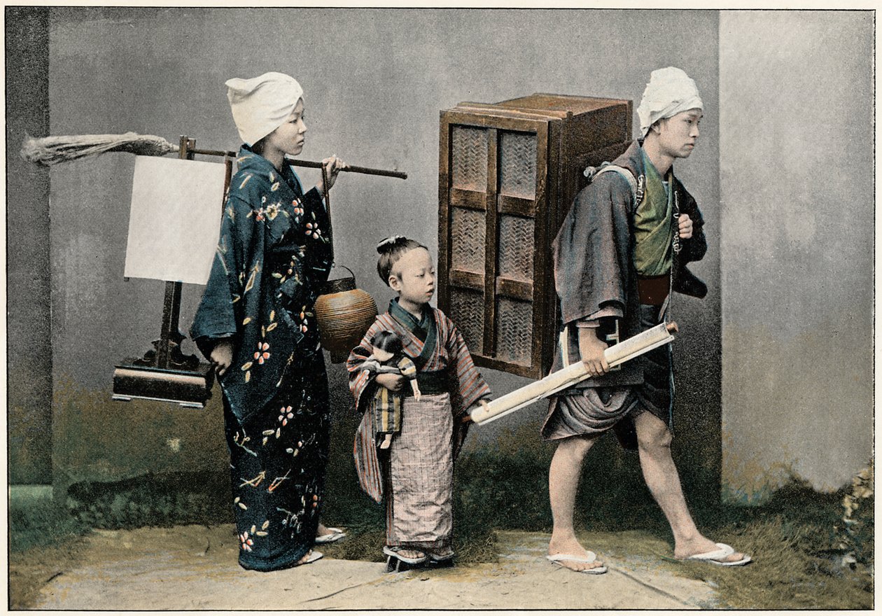 Uma remoção, c1890 de Unbekannt