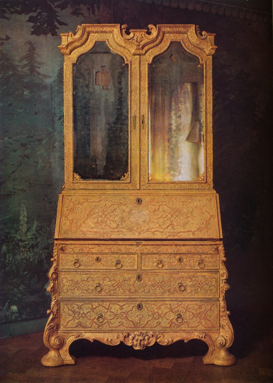 Um Scrutoire real, c1725 de Unbekannt