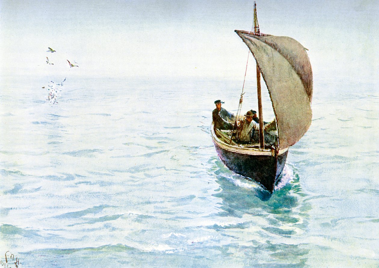 Um Esboço, 1900 de Unbekannt
