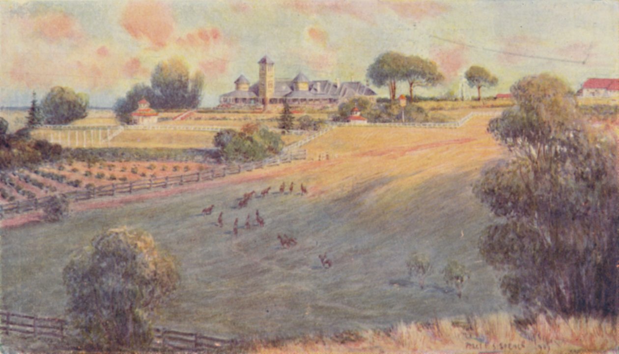 A Station Homestead, 1923. de Unbekannt
