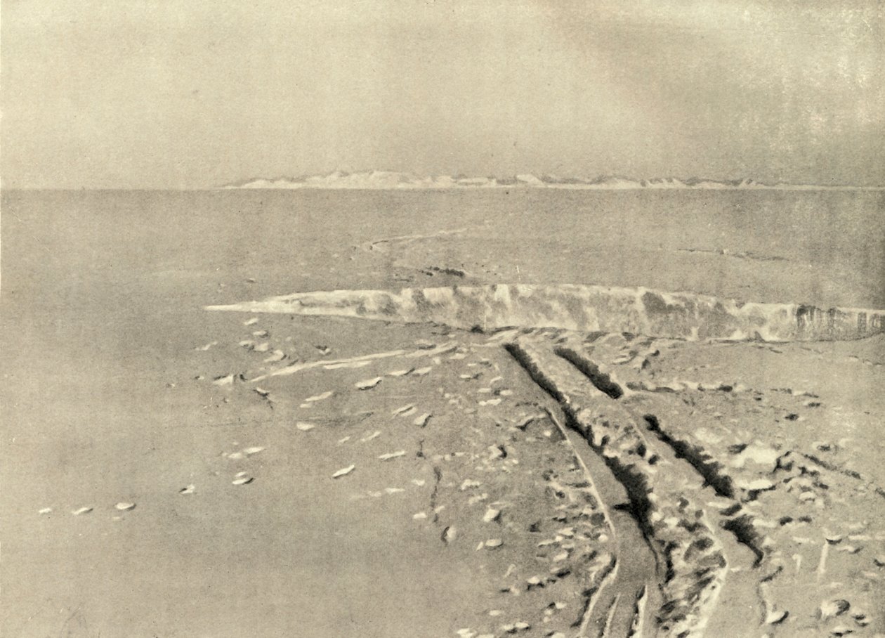Uma fenda típica na superfície nivelada, c1908, 1909. de Unbekannt