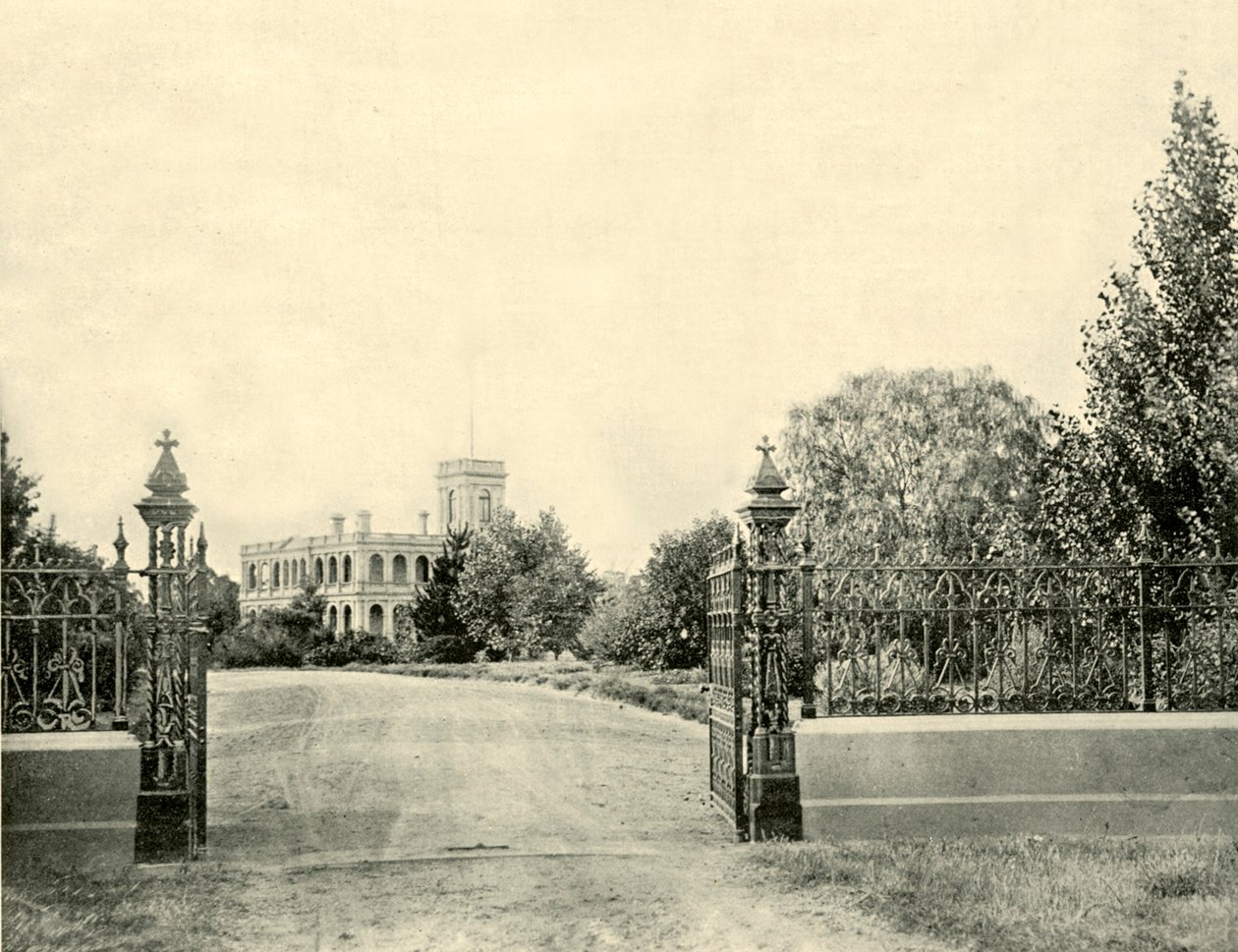 Uma residência privada Victoria, 1901. de Unbekannt