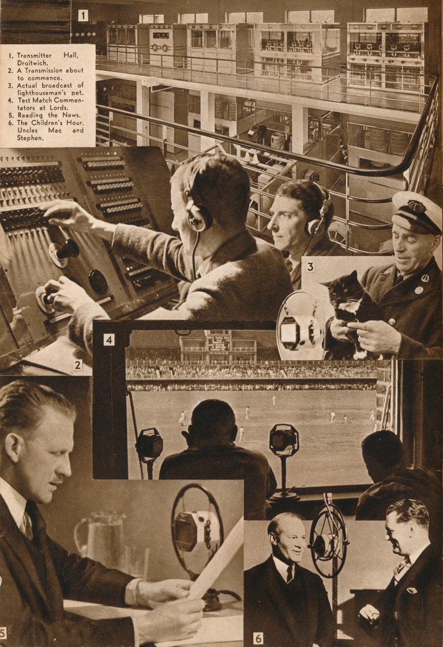Uma visita à BBC 1-6, 1937 de Unbekannt