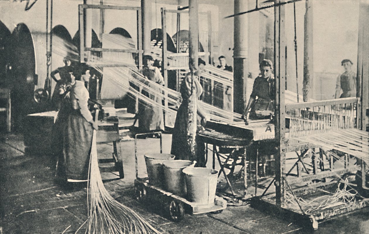 Uma fábrica de fabricação de cones de cera, 1917 de Unbekannt