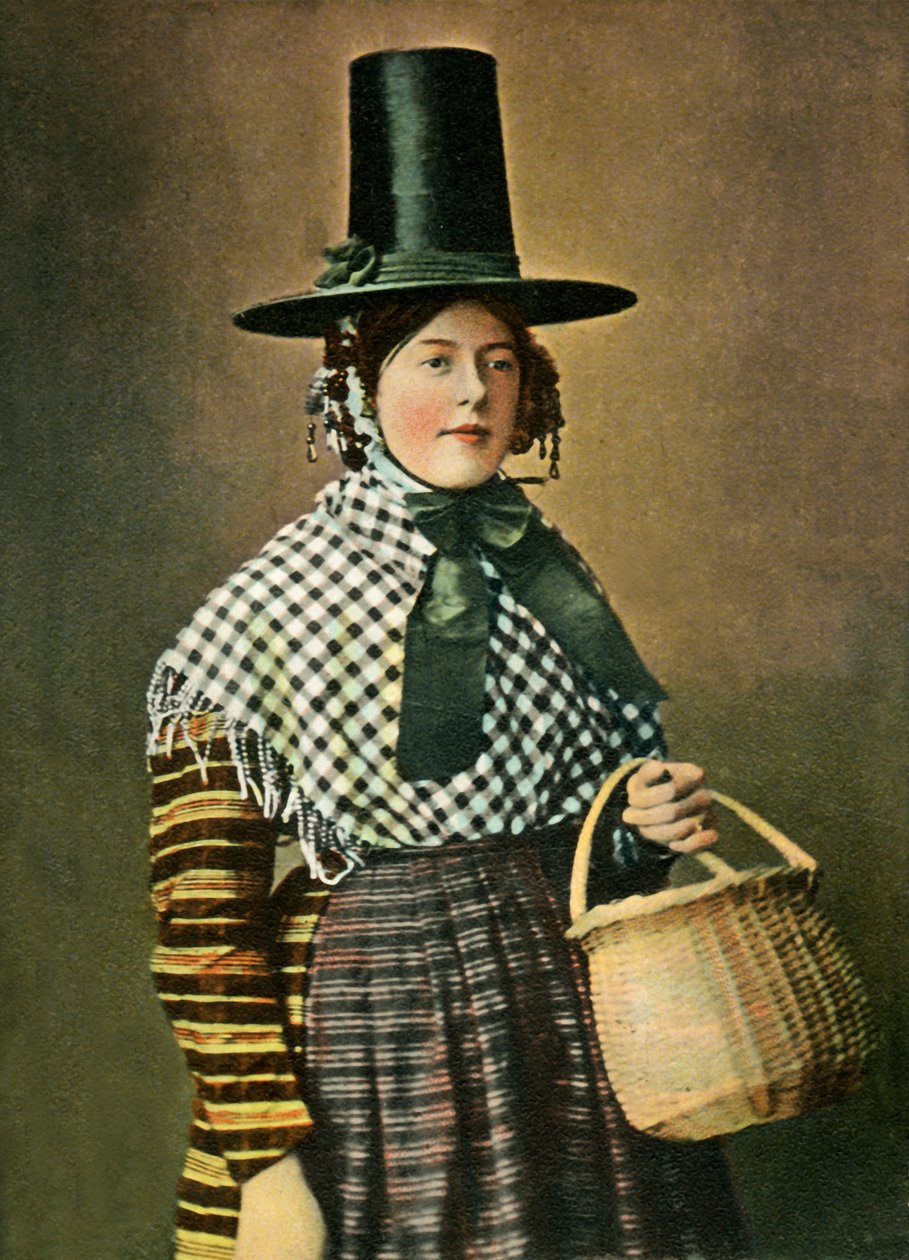 Um traje galês, c1904. de Unbekannt