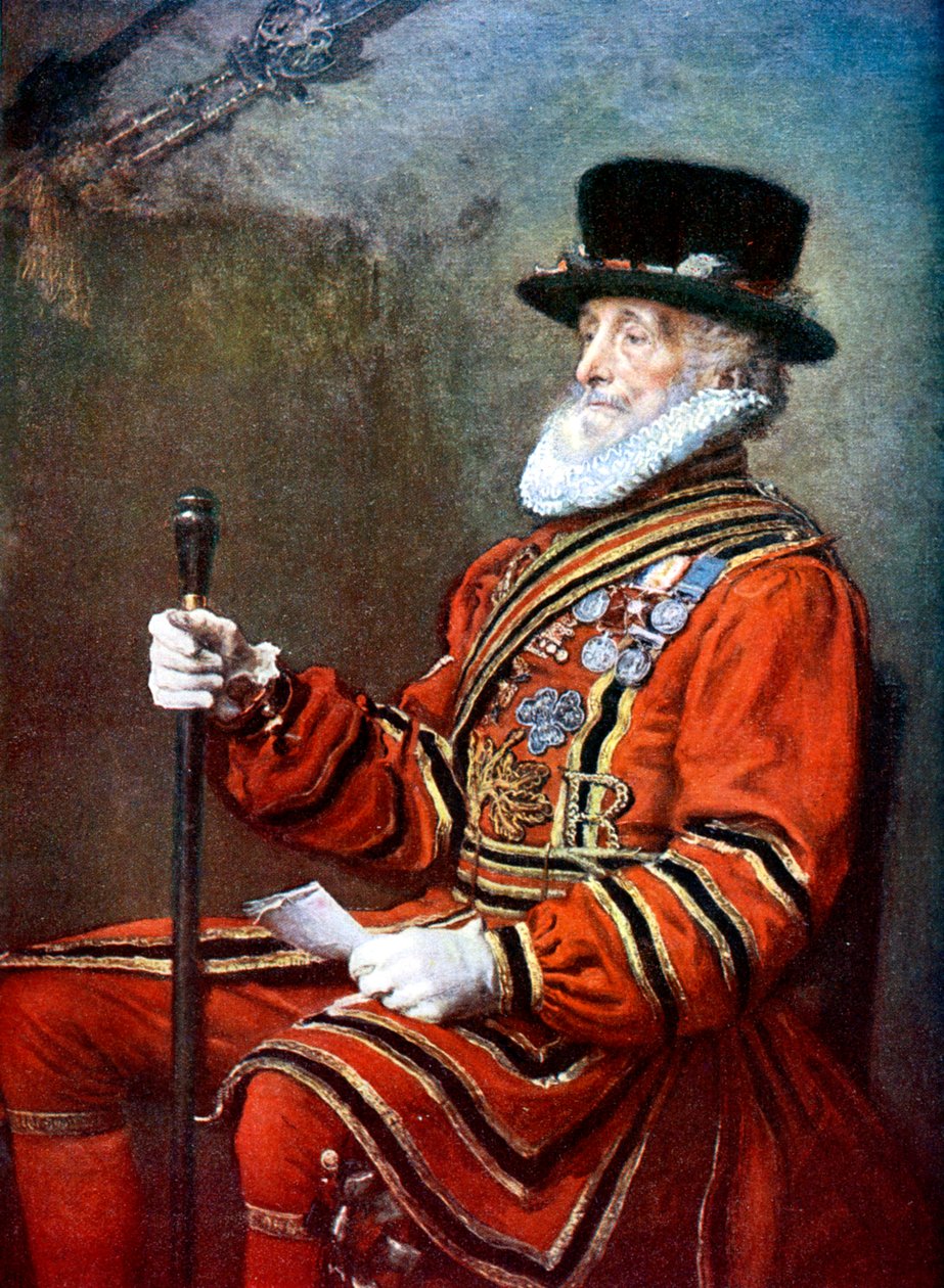 Um Yeoman da guarda, c1905 de Unbekannt