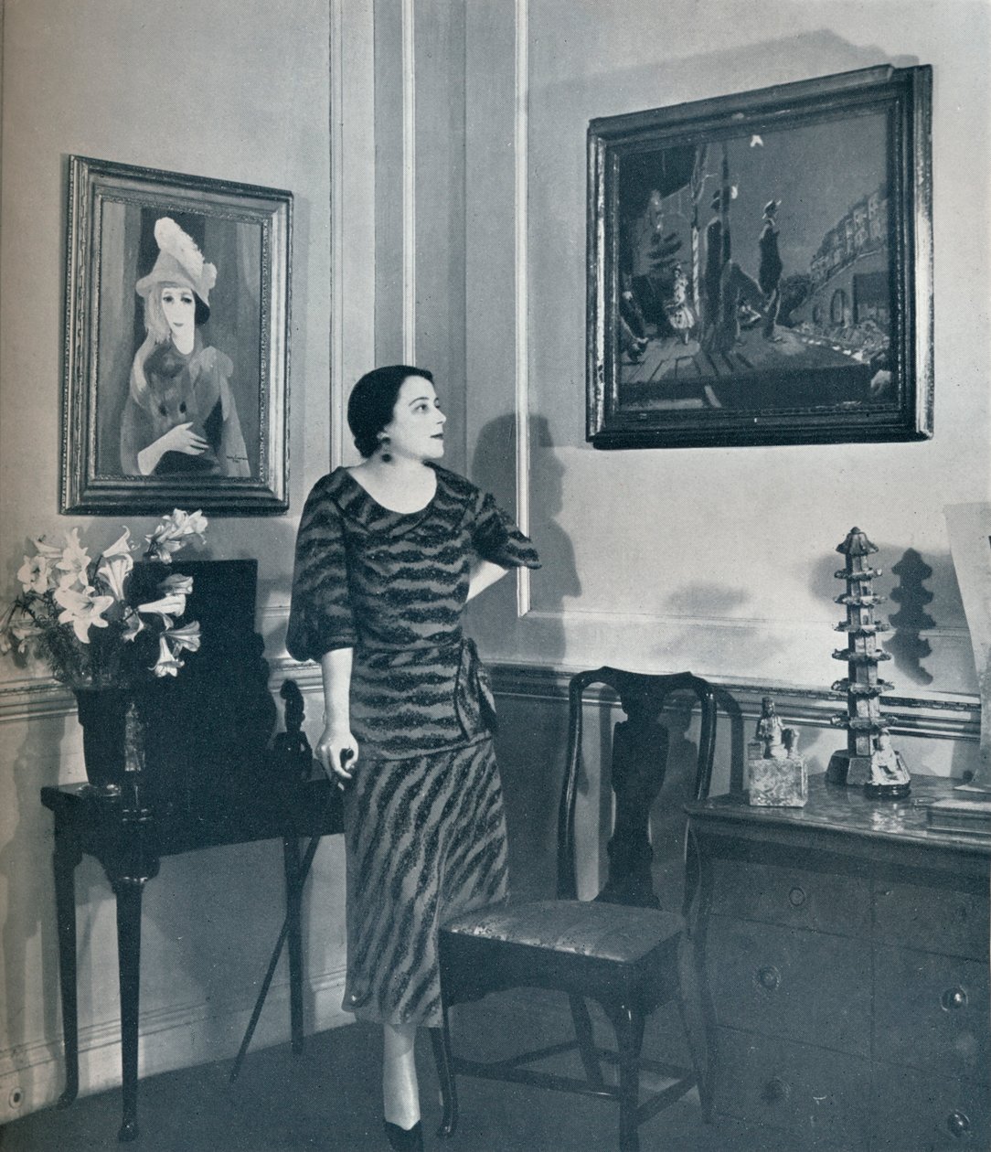 Um canto na casa de Lady Jowitt, 1934 de Unbekannt