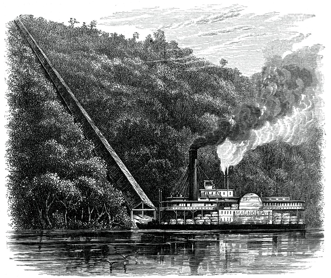 Uma rampa de algodão, Estados Unidos, c1880 de Unbekannt