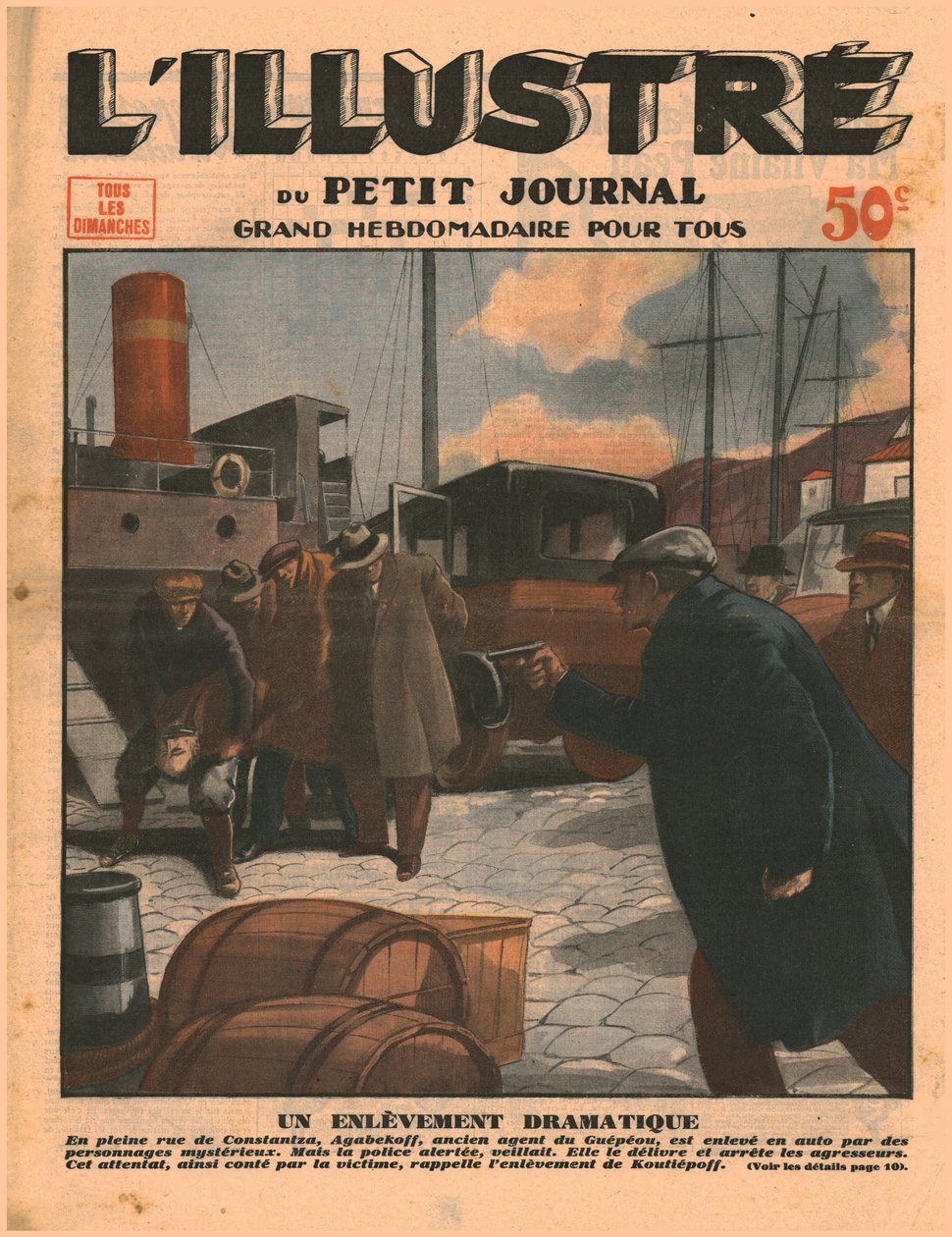 Um sequestro dramático, 1932. de Unbekannt
