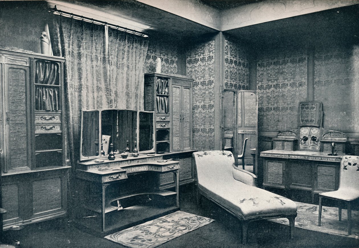 Um camarim de Georges de Feure 18681943, 1900 de Unbekannt