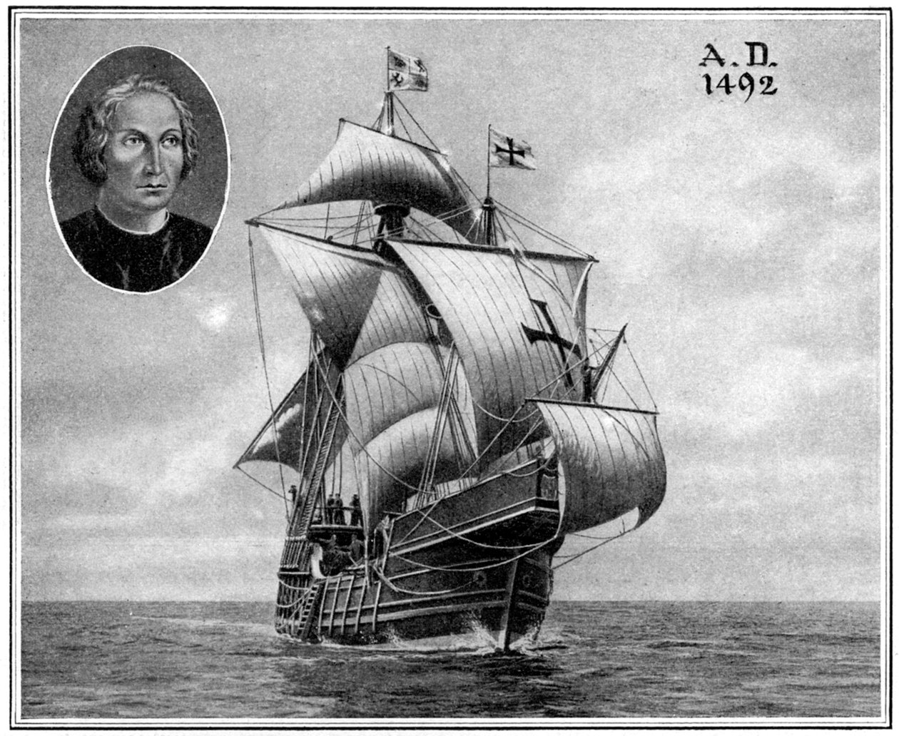 Uma duplicata de um dos navios à vela de Cristóvão Colombo, 1922 de Unbekannt