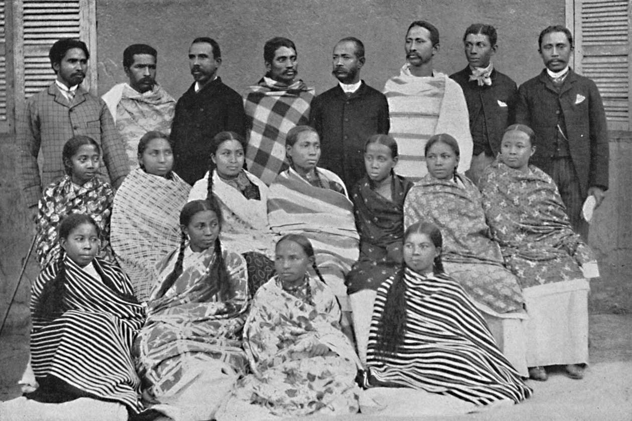 Um grupo de Hova, povo de Madagascar, 1912 de Unbekannt