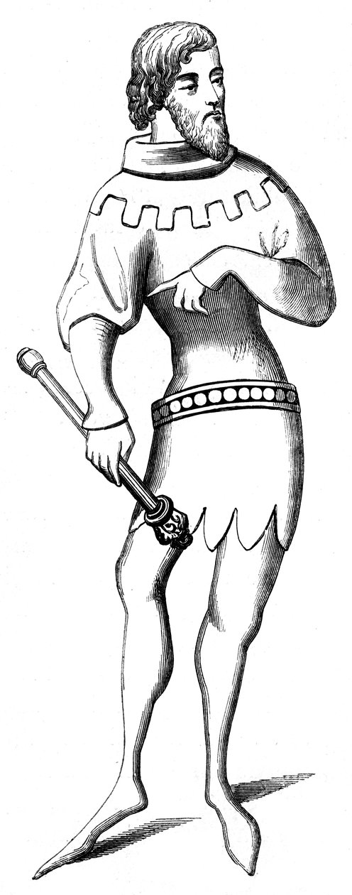 Um arauto, século XIV 1849 de Unbekannt