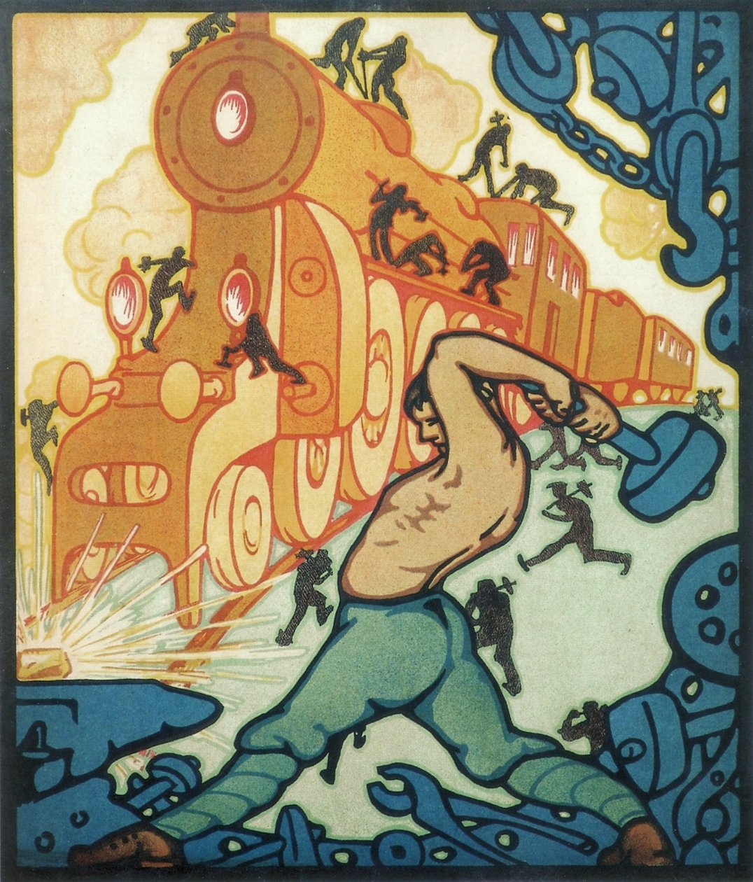 Um esforço de união elevará o país das ruínas, na década de 1920 de Unbekannt