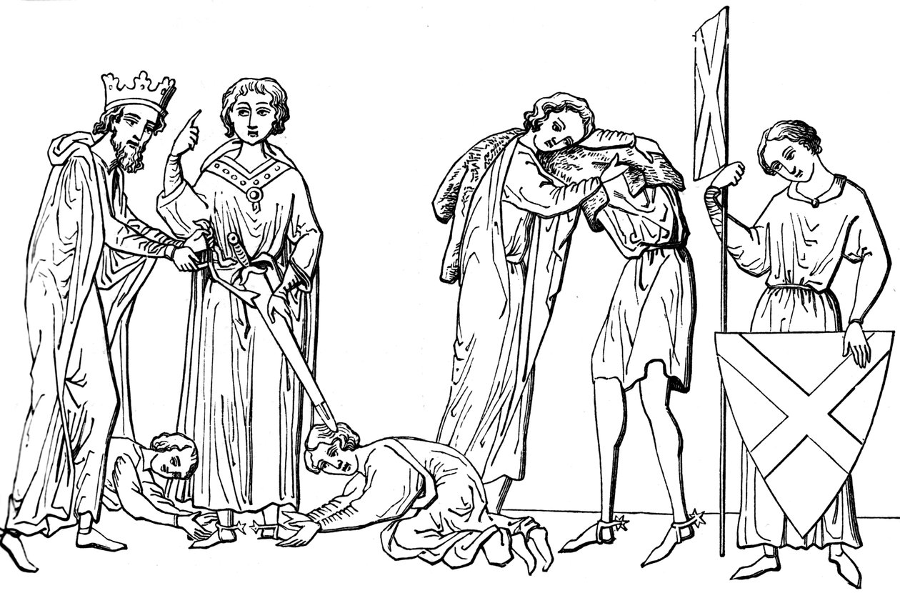Um armamento de cavaleiros, 1849 de Unbekannt