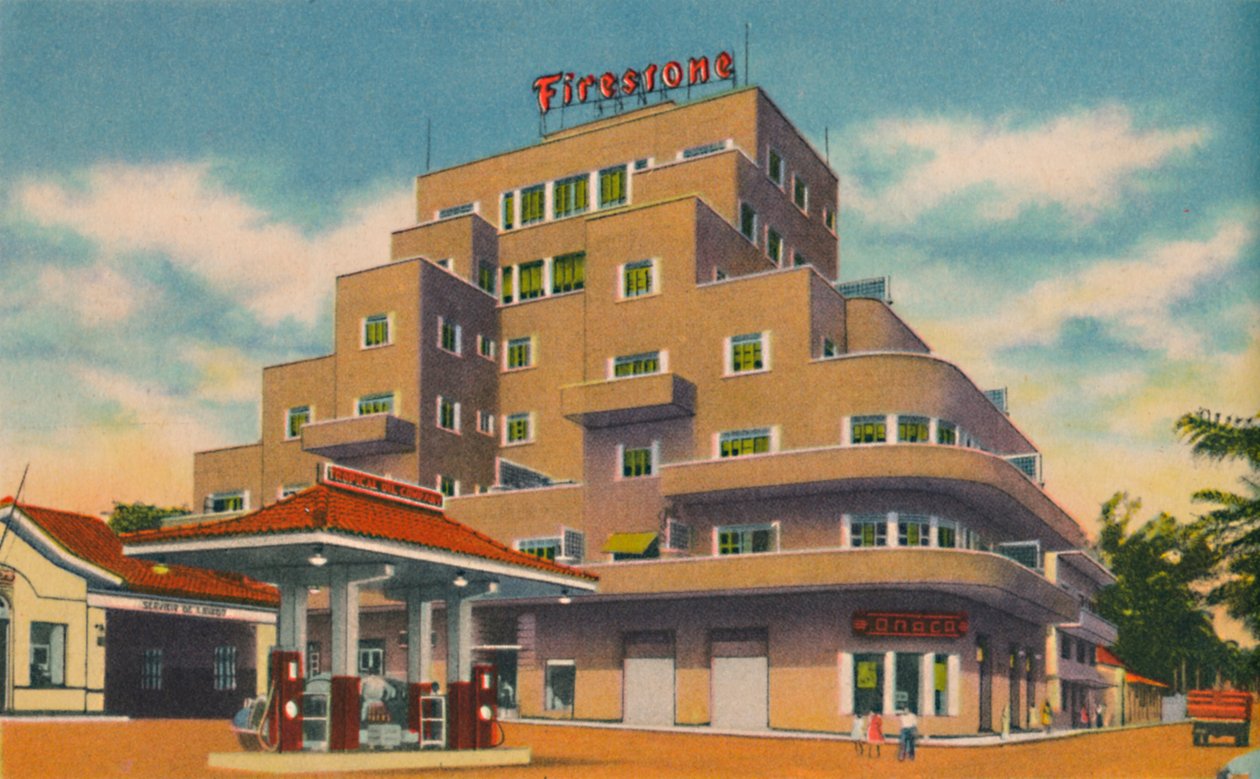 Um edifício moderno, Baranquilla, c1940s de Unbekannt