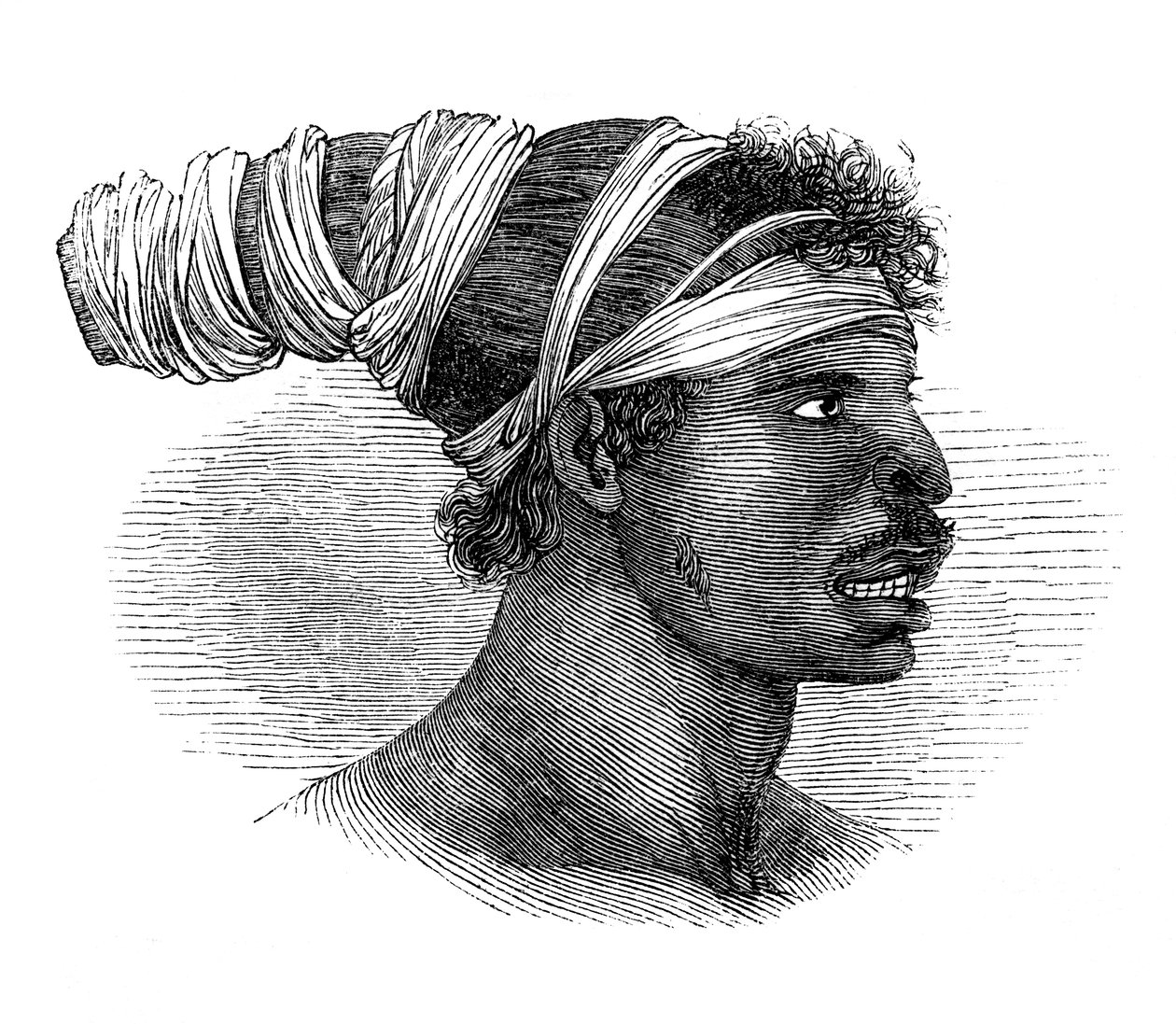 Australiano nativo, 1848 de Unbekannt