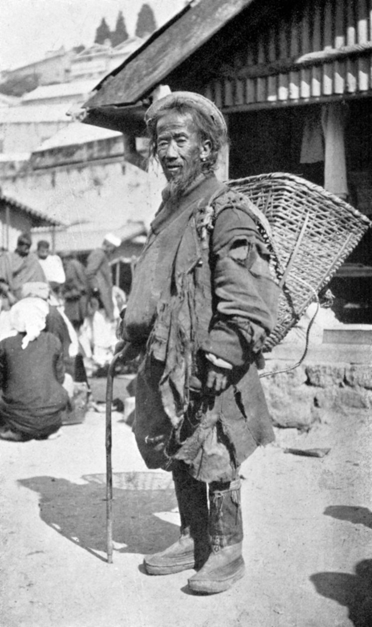 Nativo de Darjeeling, Bengala Ocidental, Índia, c1910 de Unbekannt