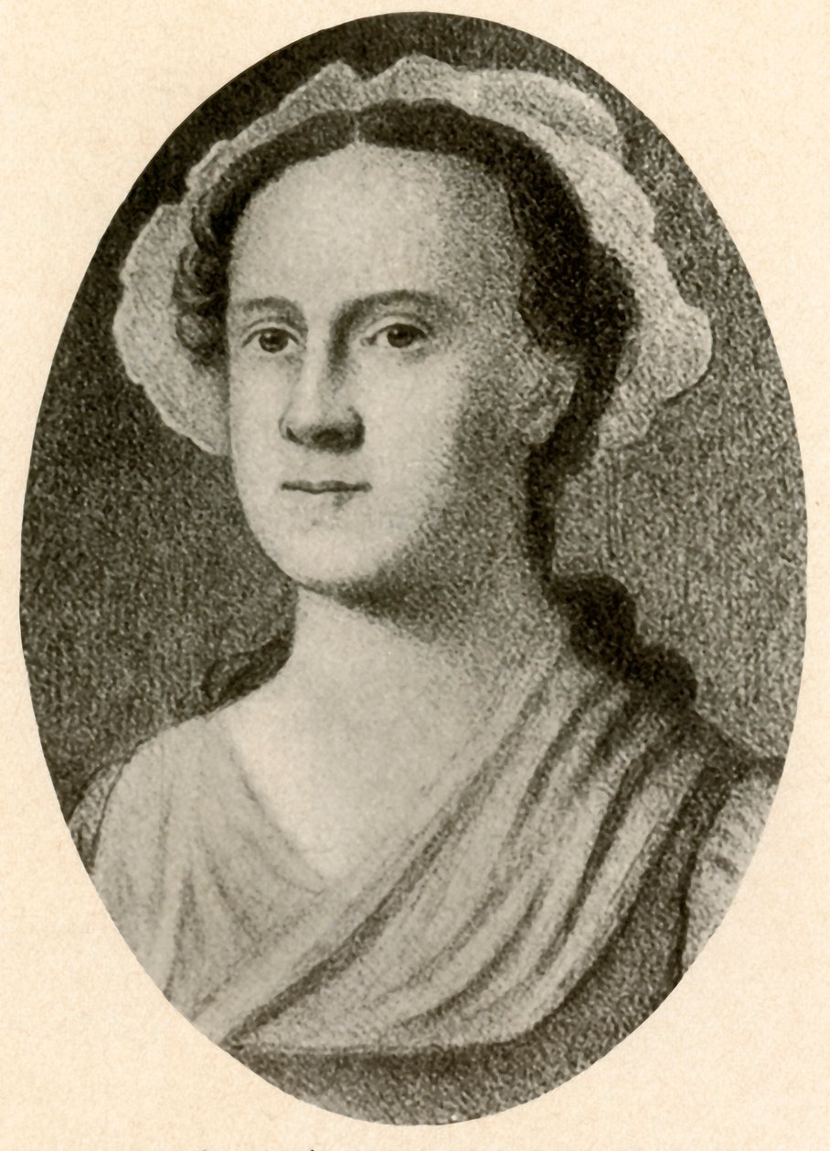 Um retrato de Miss Hill of Philadelphia, c1756, 1937.
