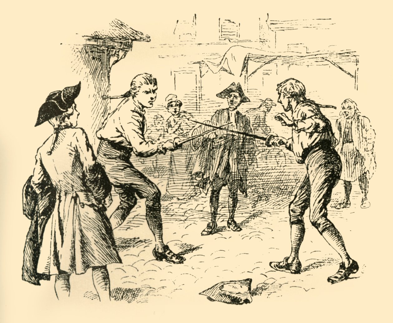 Um recurso para espadas, 1907. de Unbekannt