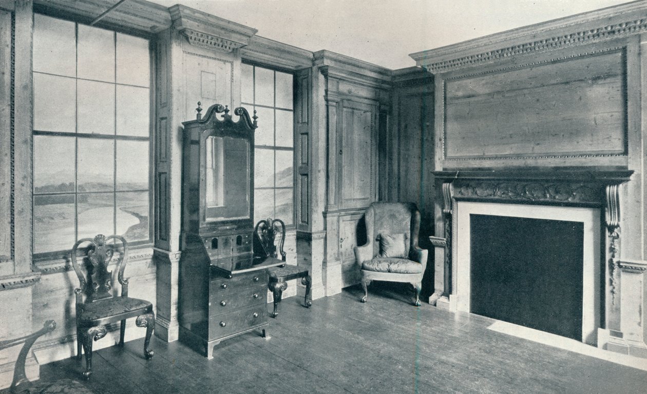 Uma sala de c1740 de 63, Mansell Street, c1740 de Unbekannt