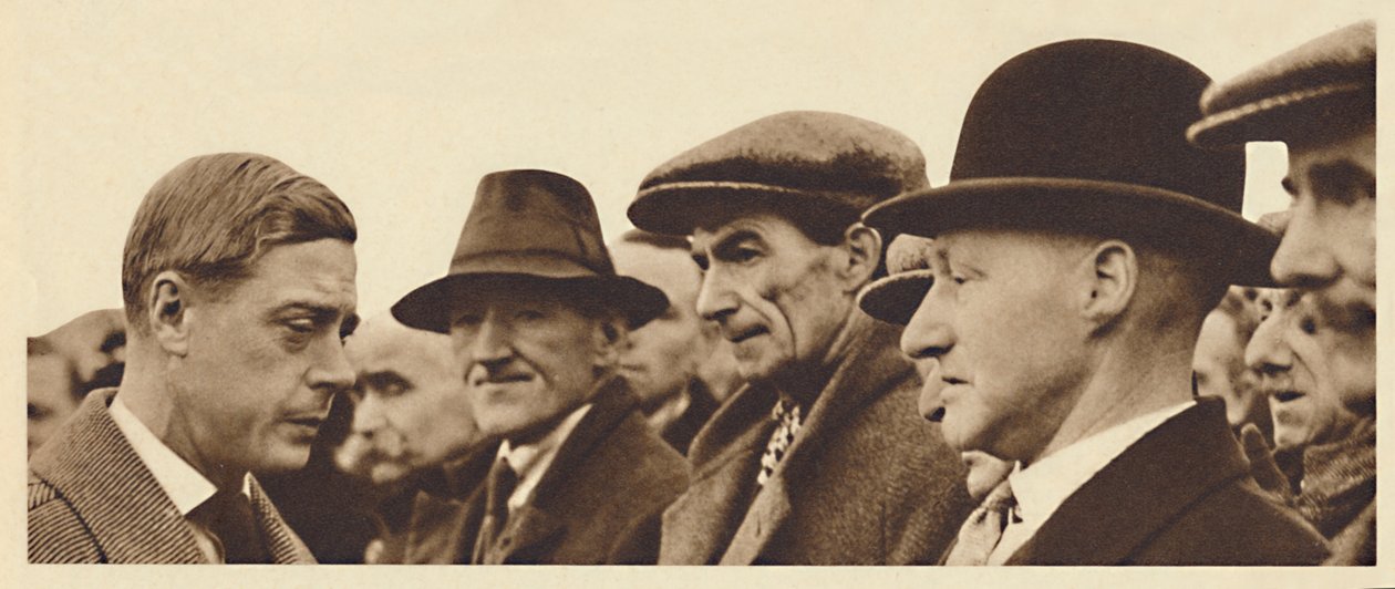 Uma conversa com Ex-Service Men, Gales do Sul, 1936 1937 de Unbekannt