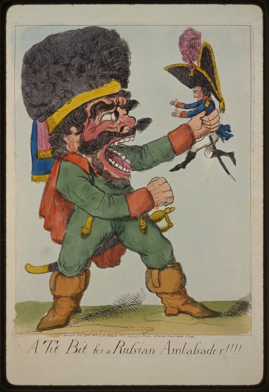 Um pouquinho para um embaixador russo !!!, 1803 de Unbekannt