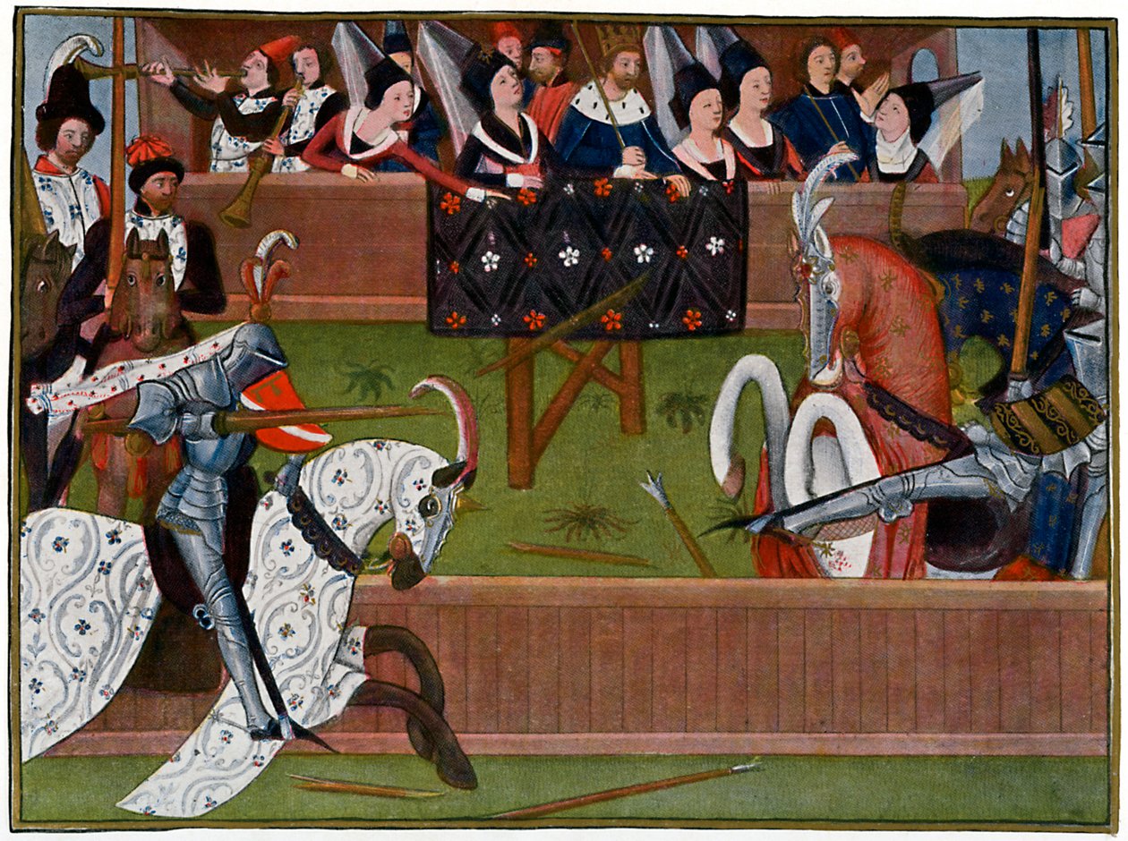 Um torneio, c1350s, 1470 de Unbekannt