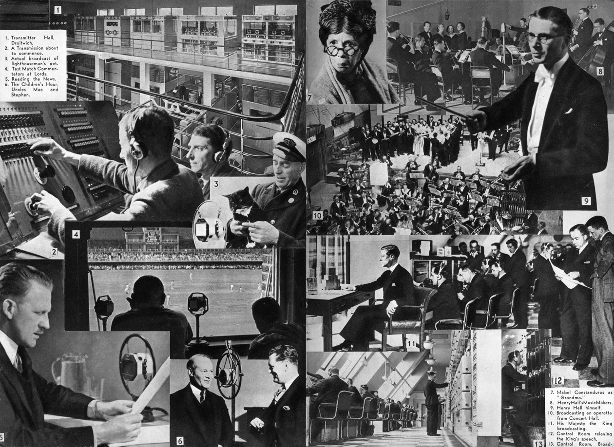 Uma visita à BBC, 1937 de Unbekannt