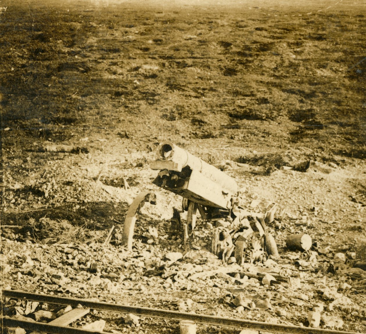 Arma abandonada 155, c1914-c1918 de Unbekannt