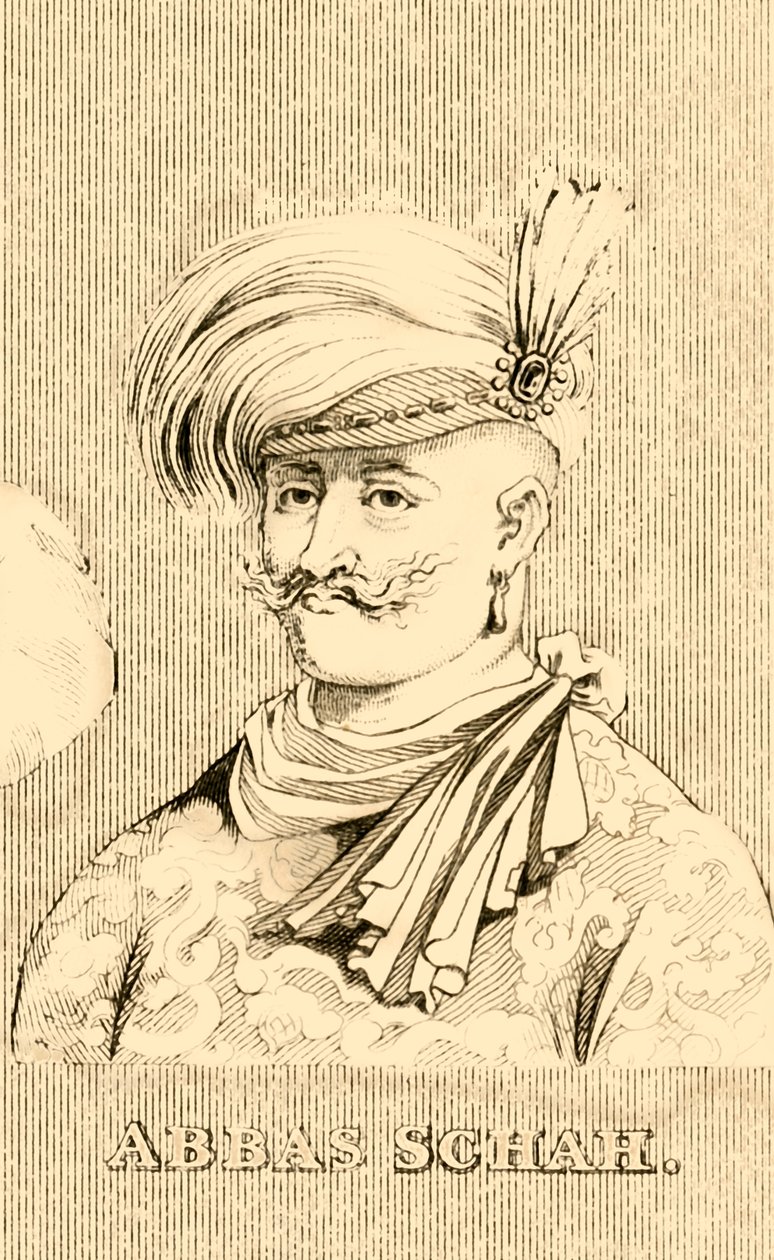 Abbas Shah, 1571-1629, 1830. de Unbekannt