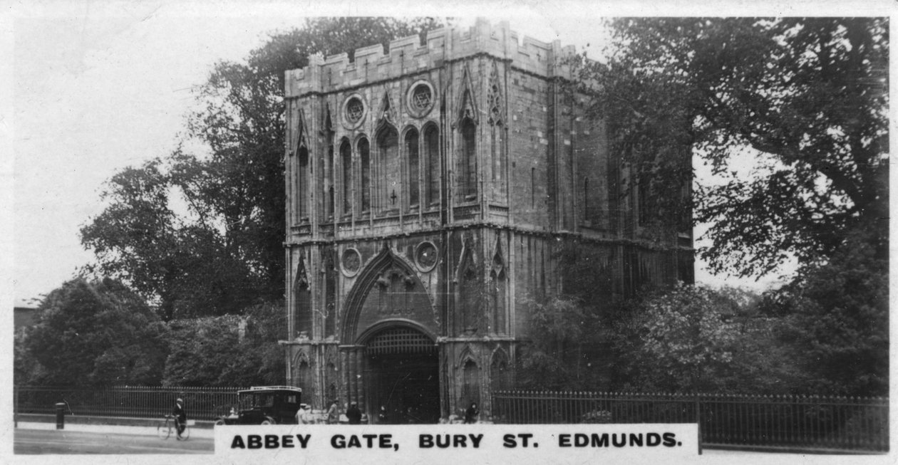 Portão da abadia, Bury St Edmunds, Suffolk, c1920s de Unbekannt