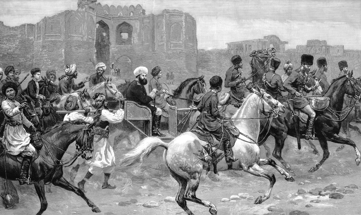 Abdor Rahman Khan 1844-1901, governante do Afeganistão 1880-1901, 1893 de Unbekannt