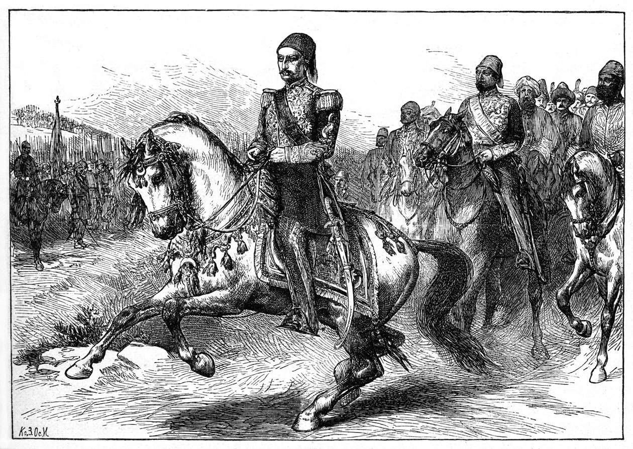 Abdul Hamid II, sultão do Império Otomano, 1900 de Unbekannt