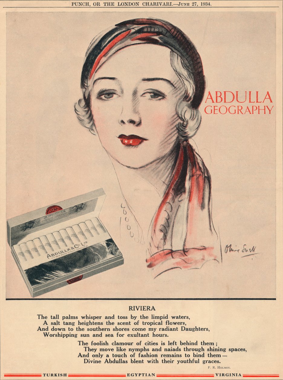 Geografia Abdulla - Riviera, 1934 de Unbekannt